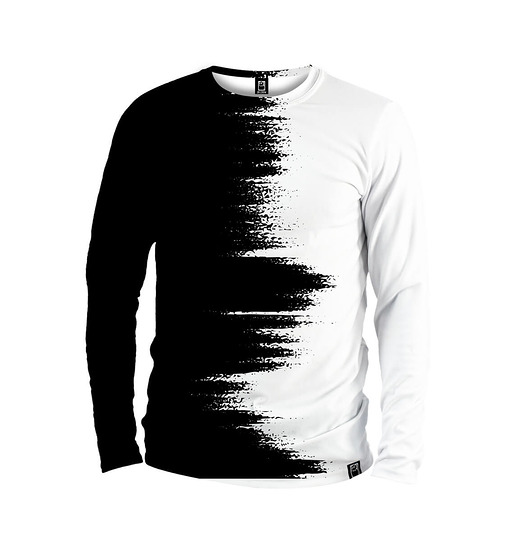 bluzy męskie Koszulka Longsleeve Męska DR.CROW Scratch