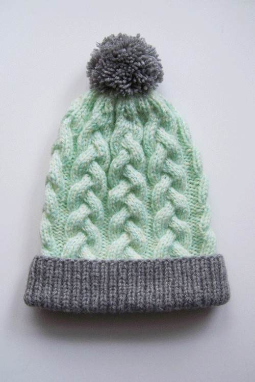 Mint and grey more than sweater