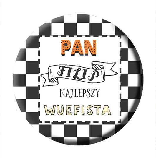 magnesy Magnes dla Nauczyciela personalizowany z imieniem