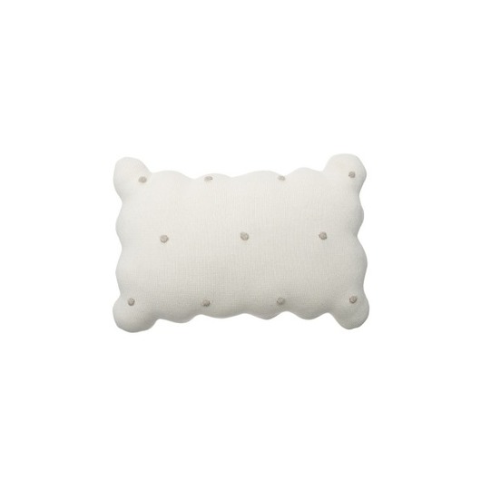 poduszki do pokoju dziecka Poduszka  Biscuit Ivory Lorena Canals