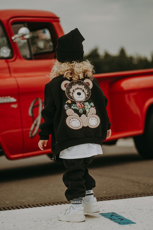 bluzy dla dziewczynki Bluza rozpinana Bloom Teddy