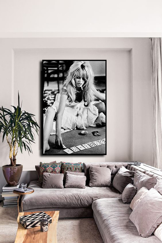 Brigitte Bardot - Obraz lub Plakat Lucci Design