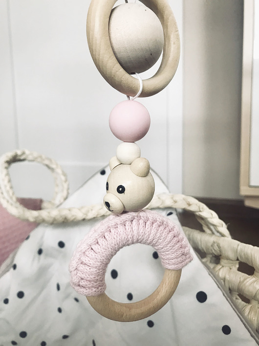 ZAWIESZKA DREWNIANA LIttle bear Mymami