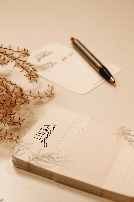 notatniki i albumy Notesik  lista zadań "to do list" mini planner