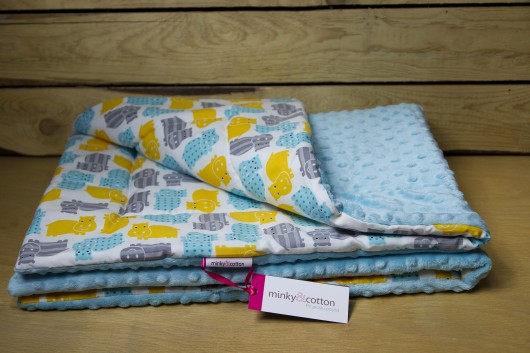 Komplet hipcie dla Pani Roksany. Minky and Cotton