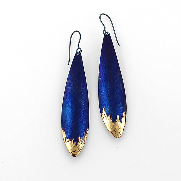 kolczyki - inne Piórka z tytanu