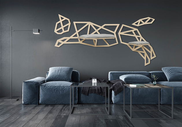 legowiska dla psów i kotów NEKO jumping cat - półka dla kota