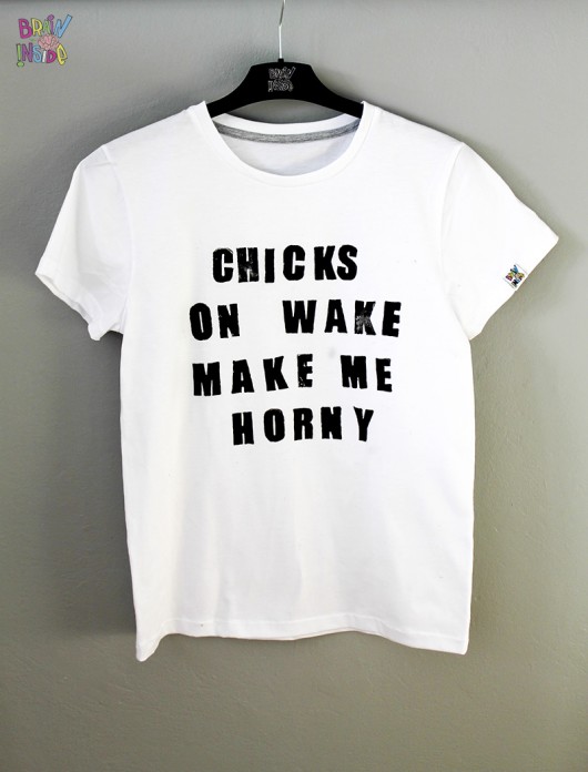 Chick! Tee Brain Inside