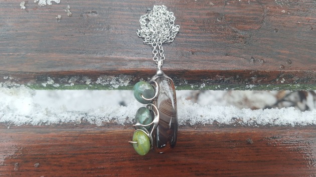 wisiory Zawinięty - wisiorek