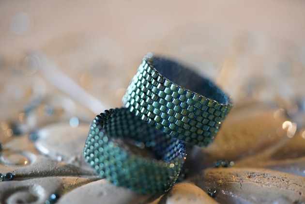 pierścionki - różne Pierścionek Beadingowy Sirens