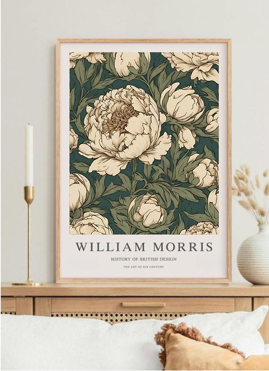 plakaty PLAKAT dekoracyjny , William Morris, wystawowy
