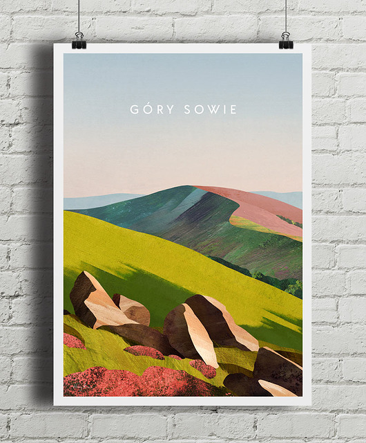 plakaty Plakat Malownicze Góry Sowie