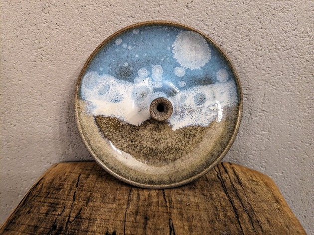 Podstawki pod kadzidełka Ceramiczna miseczka na kadzidło WABI-SABI