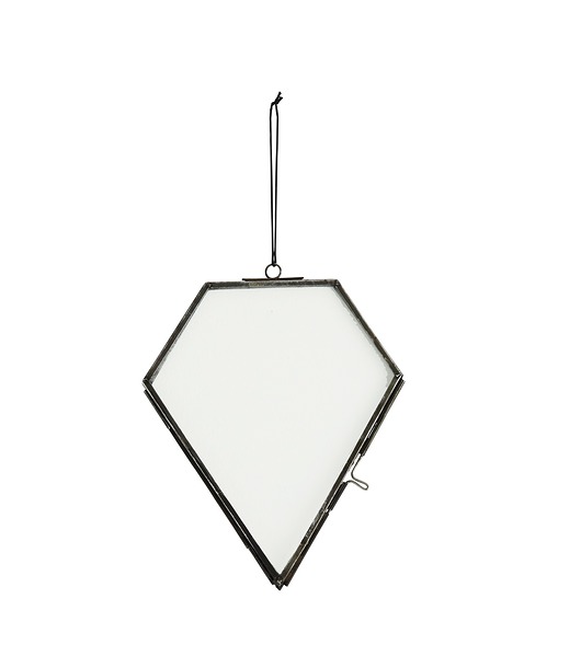 ramki na zdjęcia Ramka geometryczna Kum 17x14cm metal