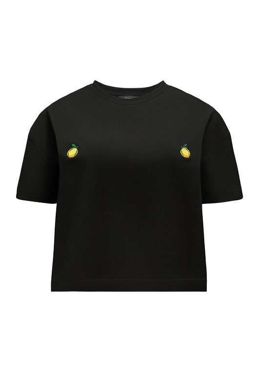 t-shirt damskie T-shirt Crop-Voil