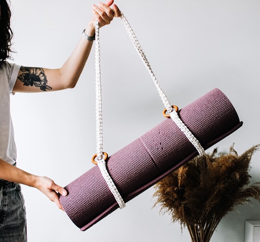 torby na ramię Ściągacz pasek na ramię do maty do jogi