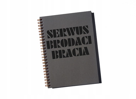 notatniki i albumy Serwus brodaci bracia, notatnik