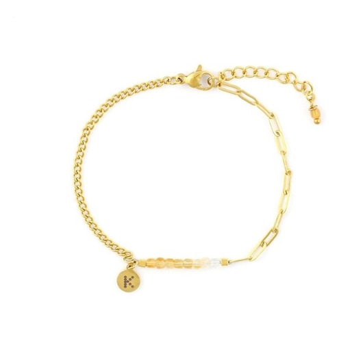 bransoletki z kamieni naturalnych Baby Bestseller! Bransoletka z kamieniem bogactwa - Cytryn