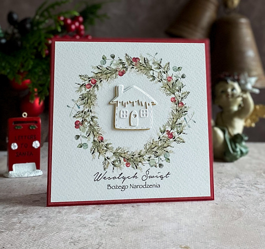 kartki świąteczne Personalizowana kartka na Boże Narodzenie, BN 23A