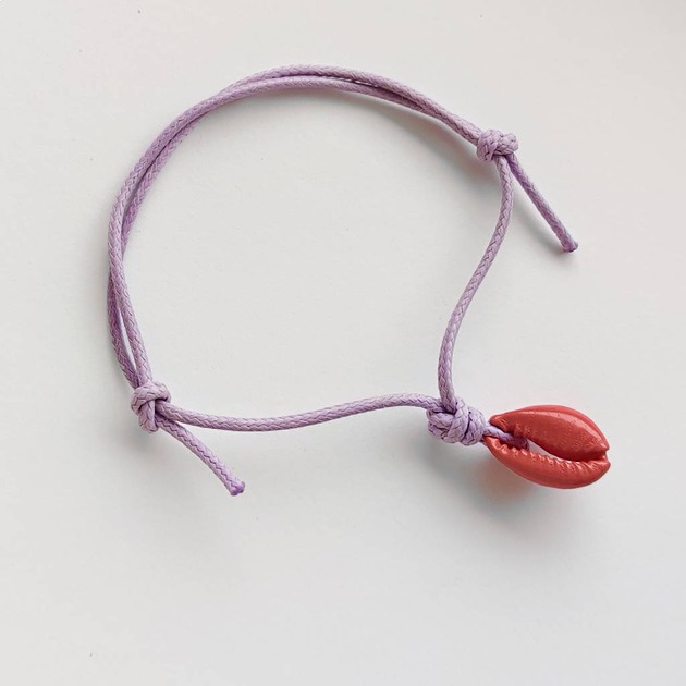 bransoletki na sznurku MUSZLE  bransoletka