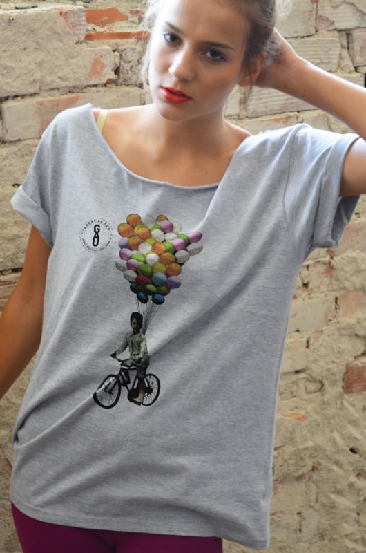 CHŁOPIEC - Koszulka Oversize SZARA T-Shirt XXXgreat as you