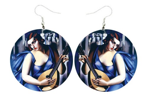 Błękitna z gitarą wg T.Łempickiej KuKa