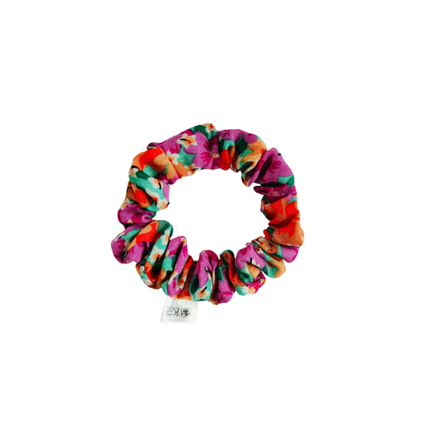 gumki do włosów Scrunchie do włosów, gumka do włosów z wiskozy Letnia fiesta MINI