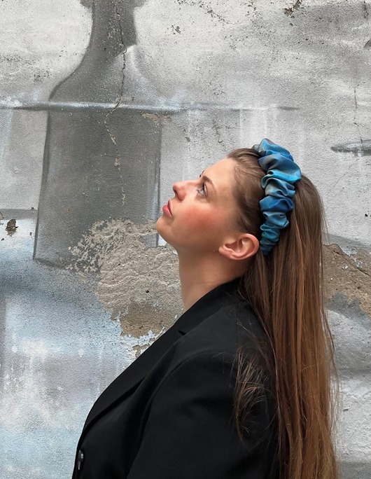 opaski do włosów Jedwabna opaska Serena Maxi