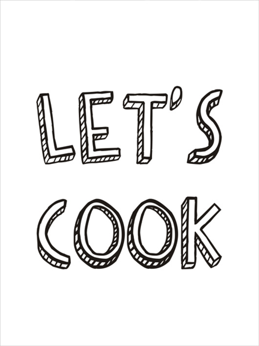 POSTER - LET's COOK KOKO by HOKO