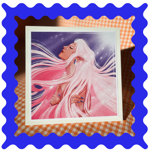 grafiki i ilustracje Siren // wydruk ilustracji