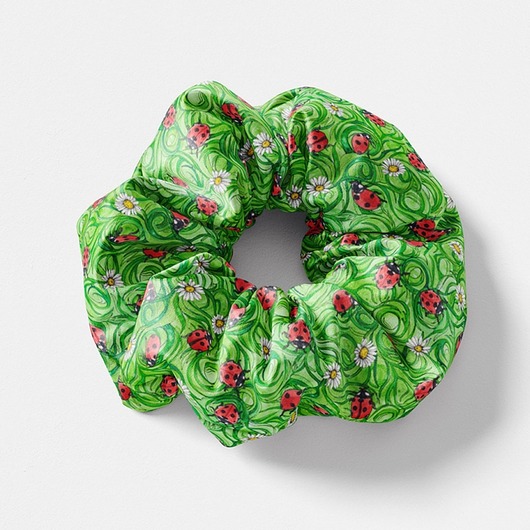 gumki do włosów Scrunchie BIEDRONKA