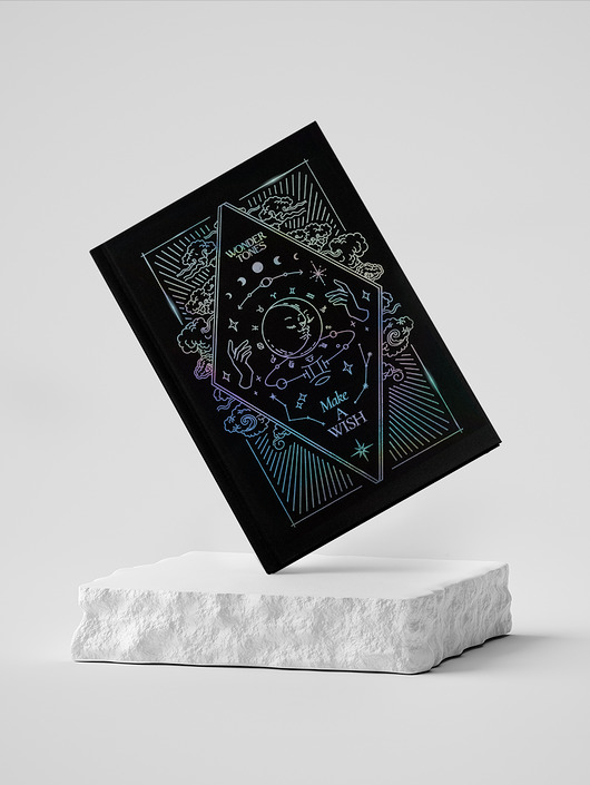 kalendarze i plannery Dziennik Manifestacji  Holographic