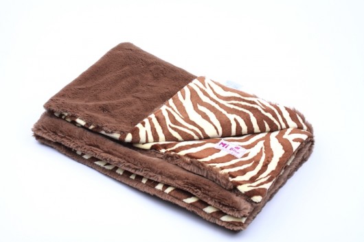 Kocyk Zebra 75x100cm - Premium Mi Bebe