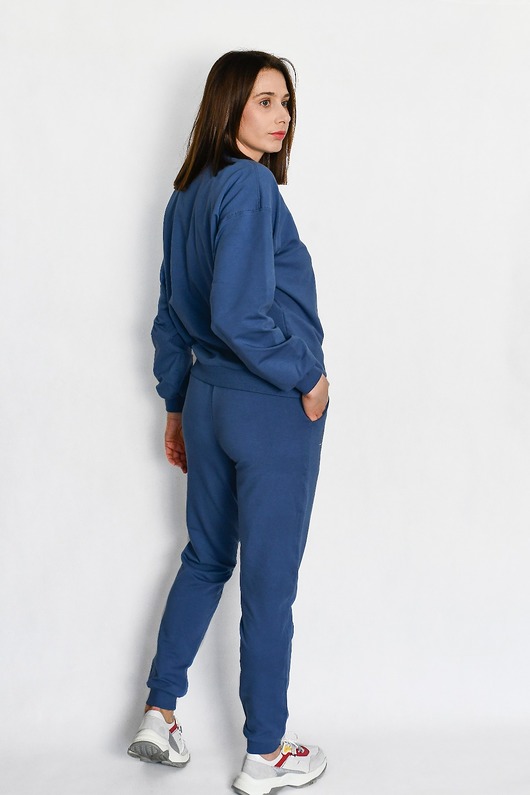 komplety damskie Dresy damskie kolor jeansowy