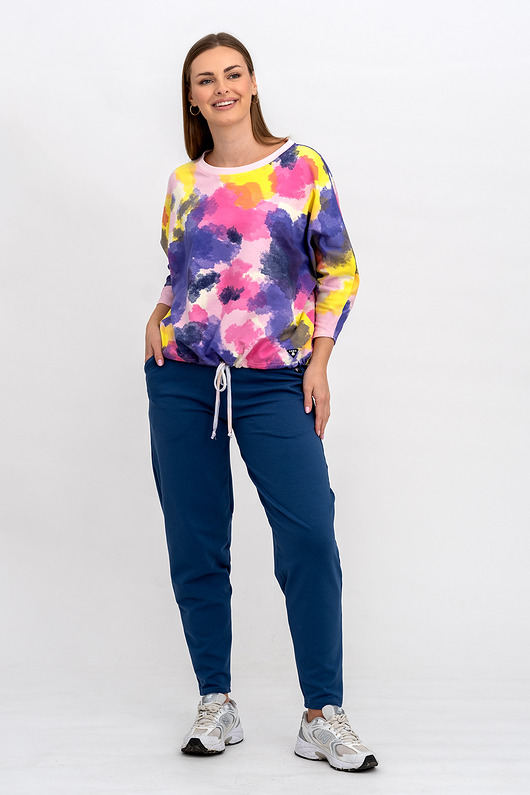 komplety damskie Dres damski  "VERONA" kolorowa/denim