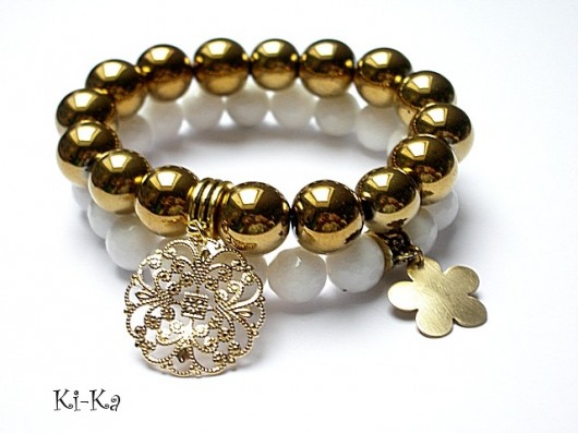 White and gold - duo KiKa pracownia