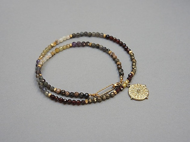 chokery Mix kamieni naturalnych /choker/ - Szlachetna kolekcja