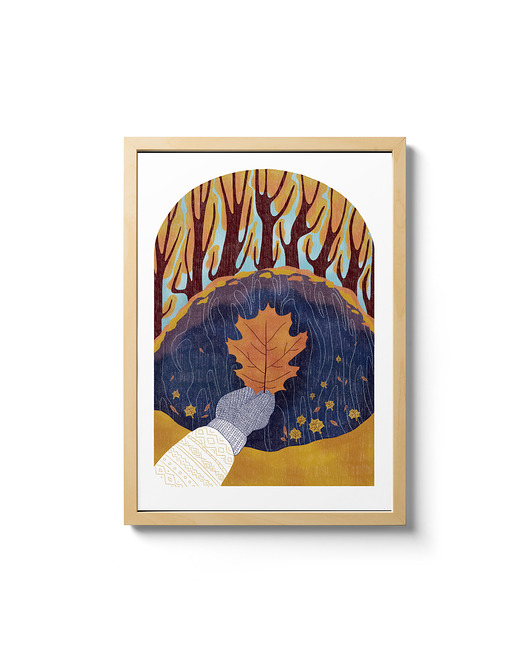 plakaty Skarby jesieni. Plakat