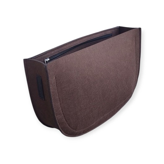 pokrowce i etui - organizery Organizer do torebki z zaokrąglonym dnem - Brązowy