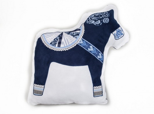Konik w stylu skandynawskim - granatowy Nitka Wyobraznia