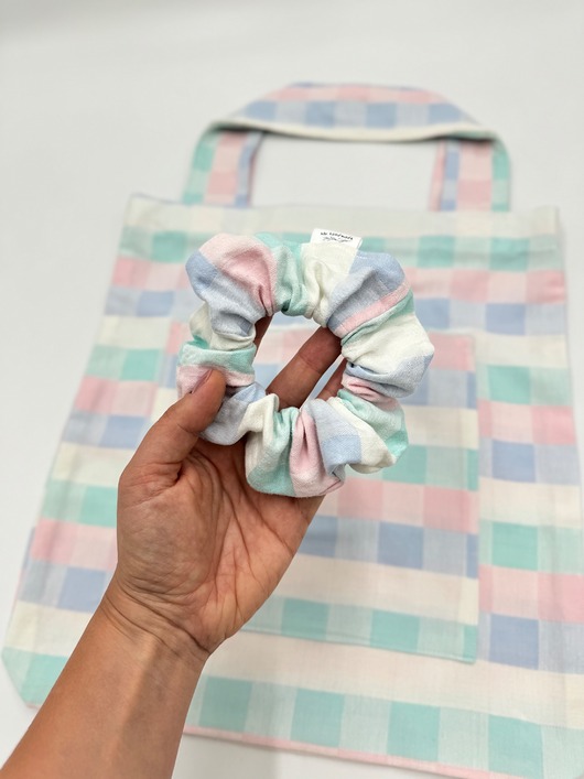 torby na ramię Zestaw Torba + Scrunchie Upcycled
