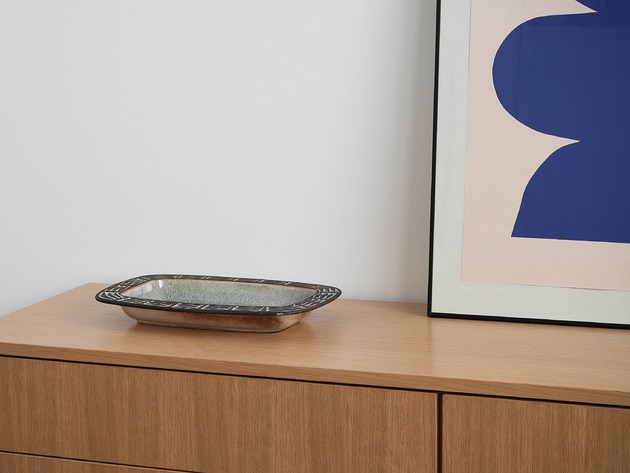 wazony Wazon ceramiczny Fat Lava, niemiecki design, lata 60, produkcja: Scheurich