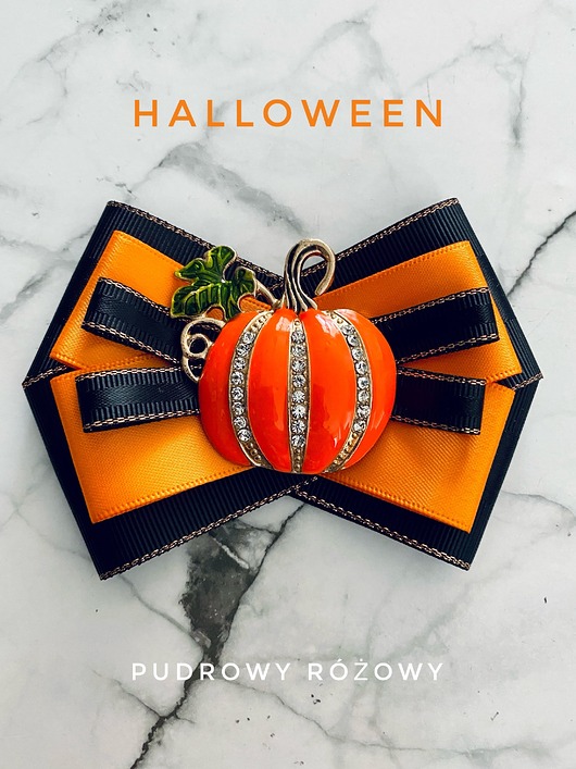 broszki Brosza z niesamowitą Dynią Halloween New