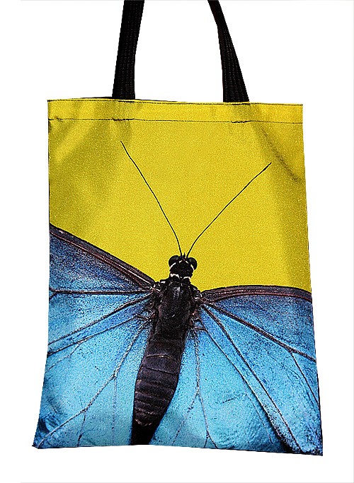 promocja! Błękitny motyl - torba + gratis! AT design