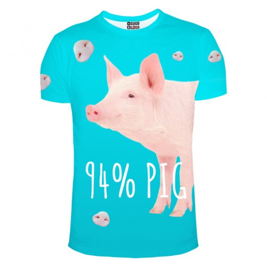 94% Pig t-shirt Mr Gugu Miss Go