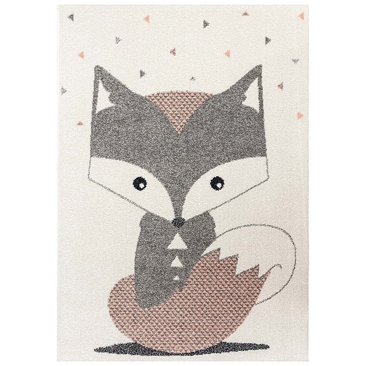 Dywan Cute Fox 160x230cm Yellow Tipi