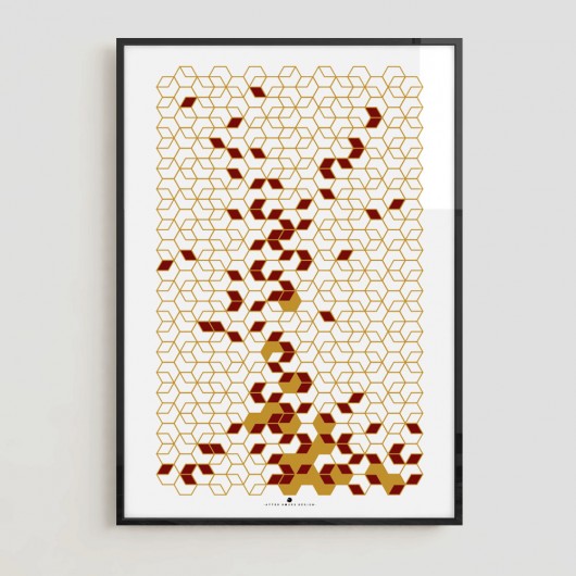 KOSTKA A001 | 100x70 After Hours Design