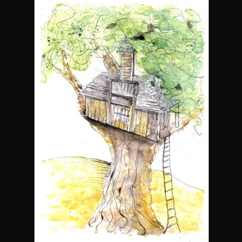 Domek na Drzewie... ilustracja A4 Parallel World