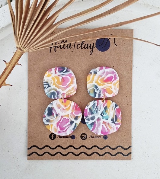 Wiszące kolczyki Candy Hellaclay