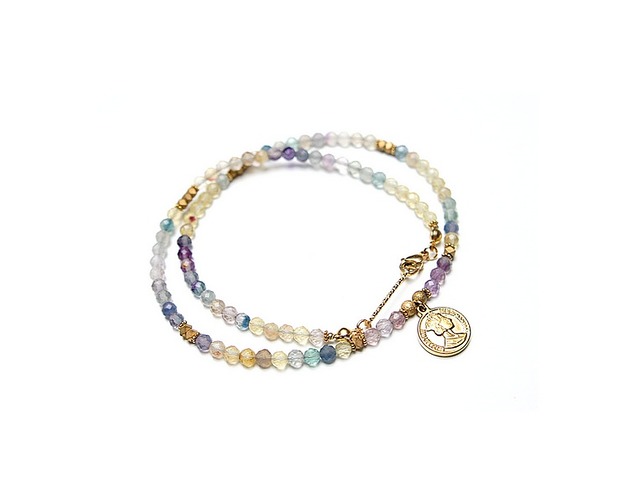 chokery Fluoryt vol. 5 /choker/ naszyjnik - Szlachetna kolekcja